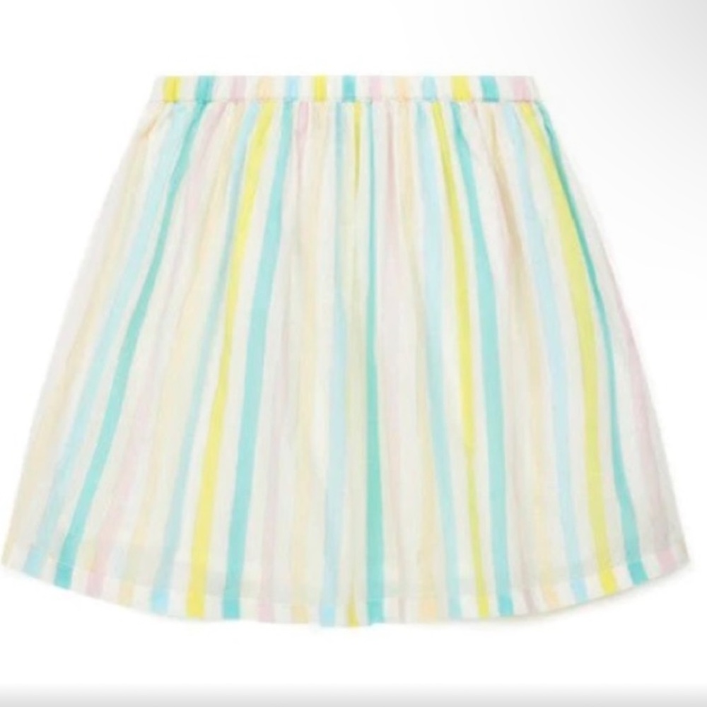 BONTON - PASTEL STRIPED SKIRT